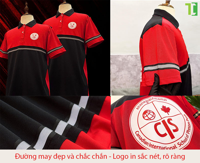 Áo thun đồng phục đẹp, chất lượng cao cấp