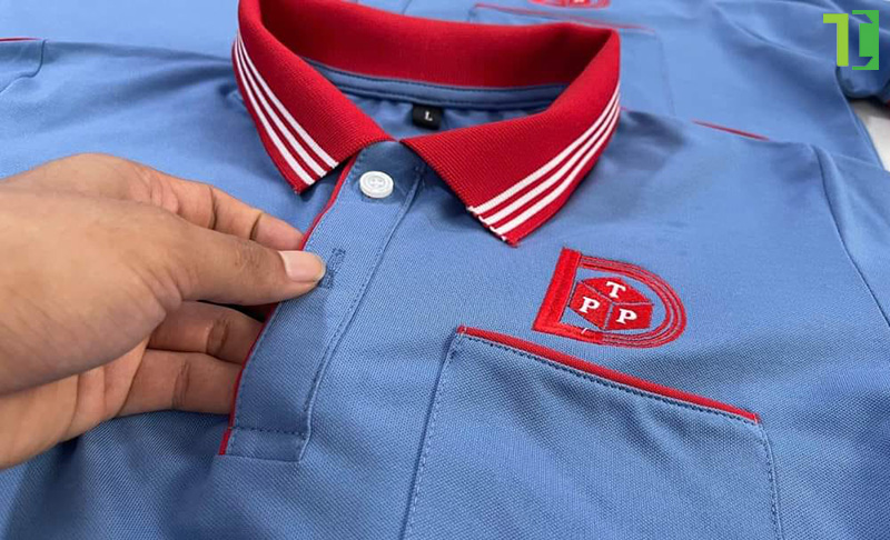 Phương pháp thêu logo lên áo thun đồng phục