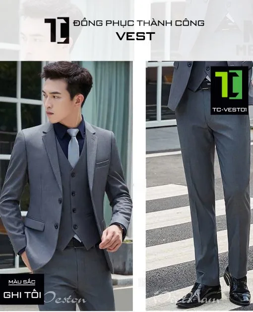 Bộ Vest Đồng Phục TC-VEST01