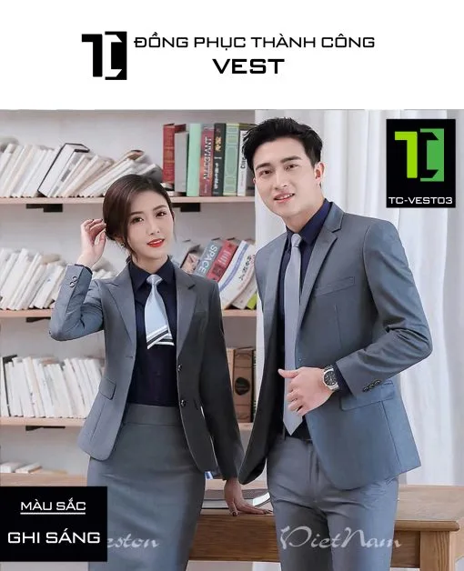 Bộ Vest Đồng Phục TC-VEST03
