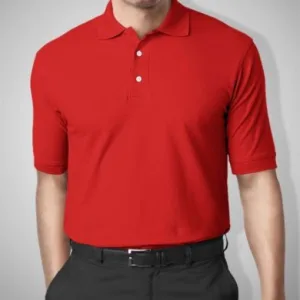 Áo thun đồng phục cá sấu màu đỏ TC-06