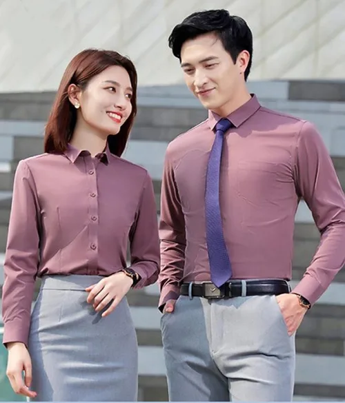 Áo sơ minam nữ tay dài TC-04