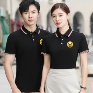 Áo thun đồng phục cá sấu in logo