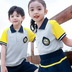 Áo thun đồng phục học sinh tiểu học