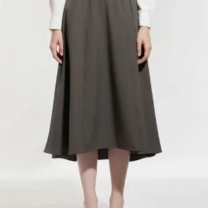 Chân váy đồng phục dạng xòe chì TC-05