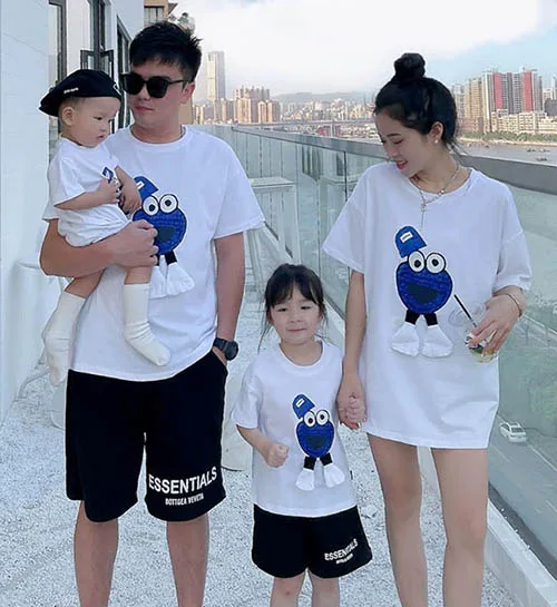 Đồng phục gia đình dễ thương TC-08