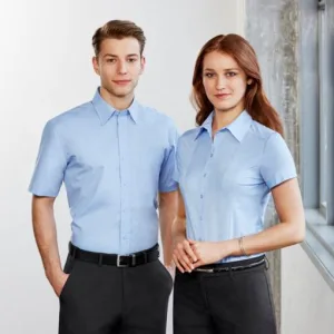 Áo sơ mi nam nữ tay ngắn TC-03